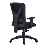 Nautilus Designs Fortis Bariatric Task/Manager Chair with Integrated Lumbar Support - Black
