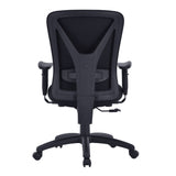 Nautilus Designs Fortis Bariatric Task/Manager Chair with Integrated Lumbar Support - Black