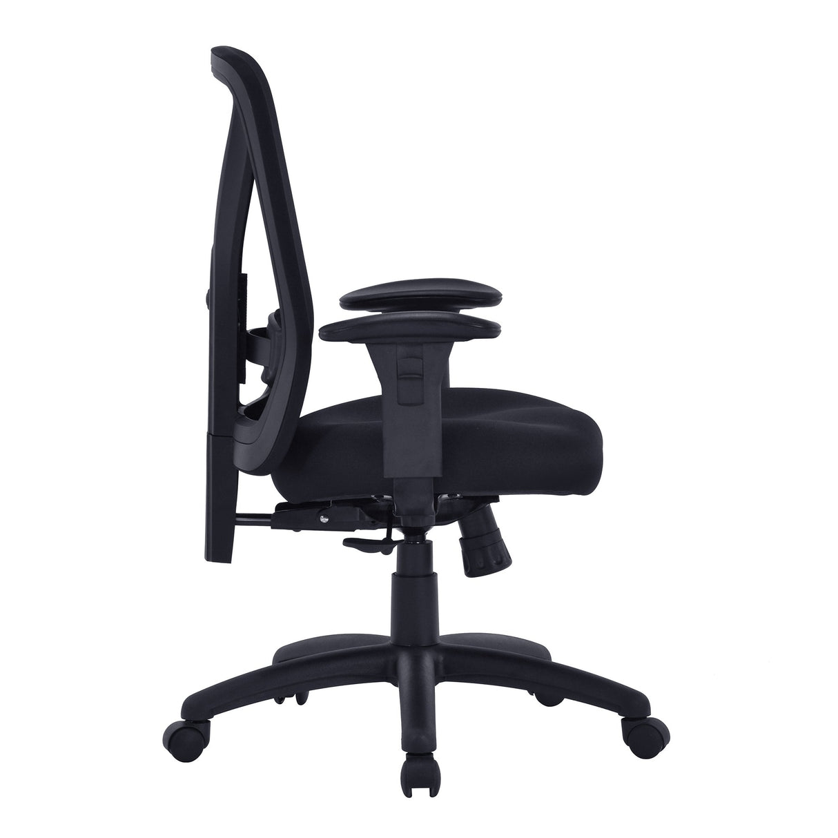 Nautilus Designs Fortis Bariatric Task/Manager Chair with Integrated Lumbar Support - Black