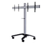 B-Tech BT8514 - Universal Twin Screen Video Conferencing Trolley