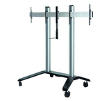 B-Tech BT8516 - Universal Twin Screen Video Conferencing Trolley