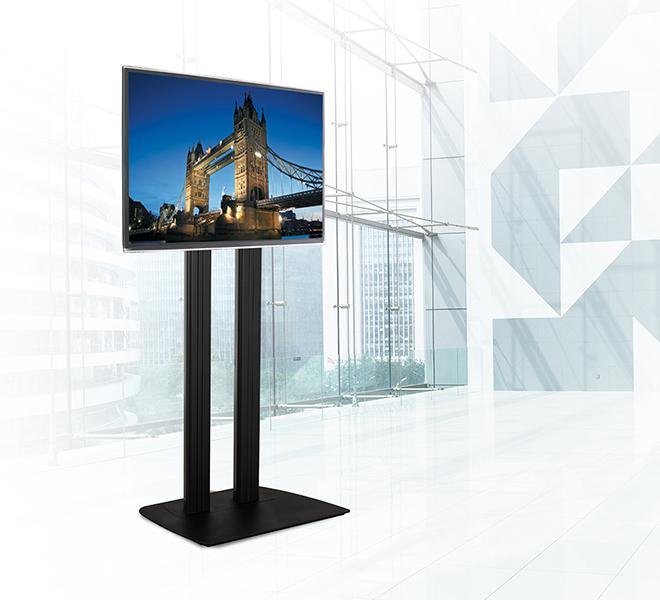 BTech BT8583 Tall TV Floor Stand for screens up to 70 inch AV4Home