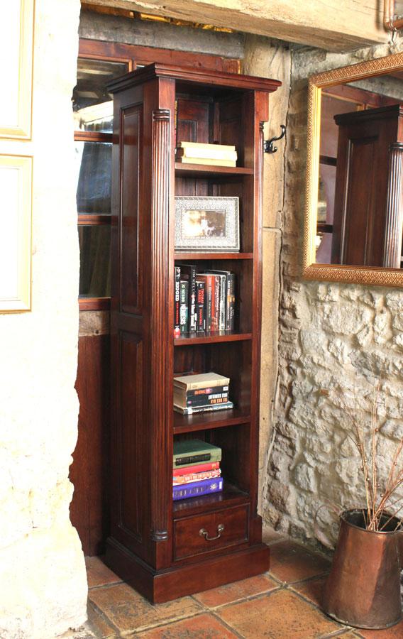 Baumhaus La Roque Mahogany Narrow Alcove Bookcase (IMR01C)