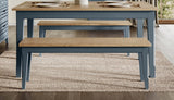 Baumhaus Signature Blue Dining Bench (150) (CFR03B)