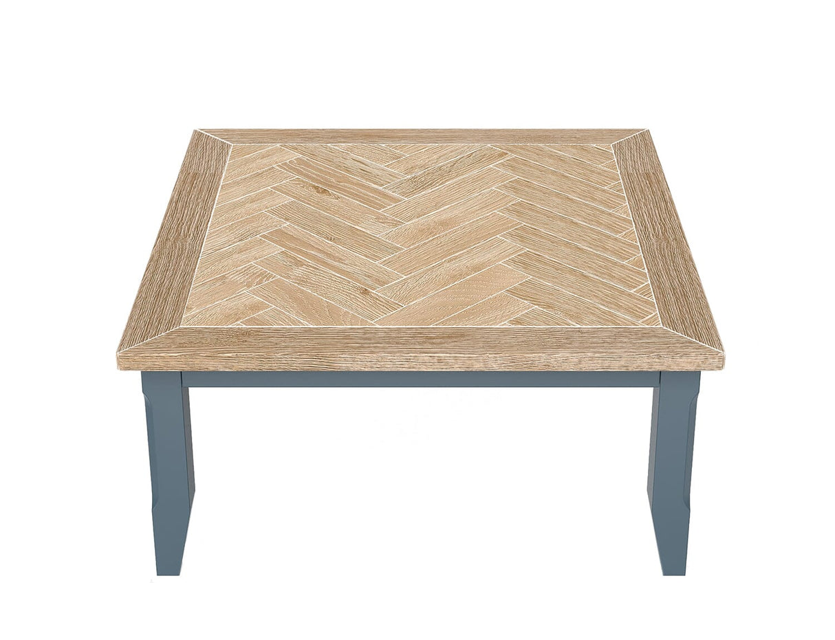 Baumhaus Signature Blue - Square Open Coffee Table (CFR08C)