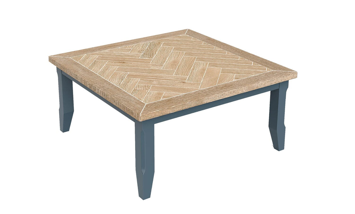 Baumhaus Signature Blue - Square Open Coffee Table (CFR08C)