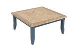 Baumhaus Signature Blue - Square Open Coffee Table (CFR08C)