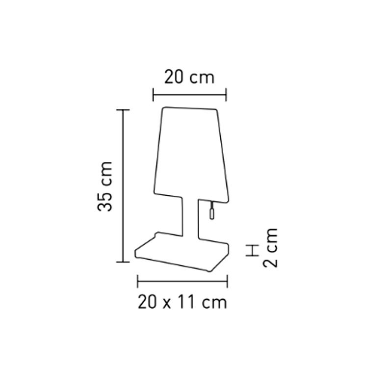 Nordium Charged LED Wireless Charging Table Lamp in Black (ND121103)