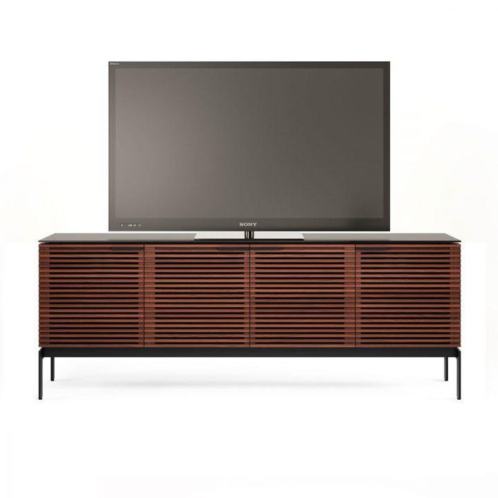 BDI Corridor SV7129 Slimline Chocolate Walnut TV Cabinet
