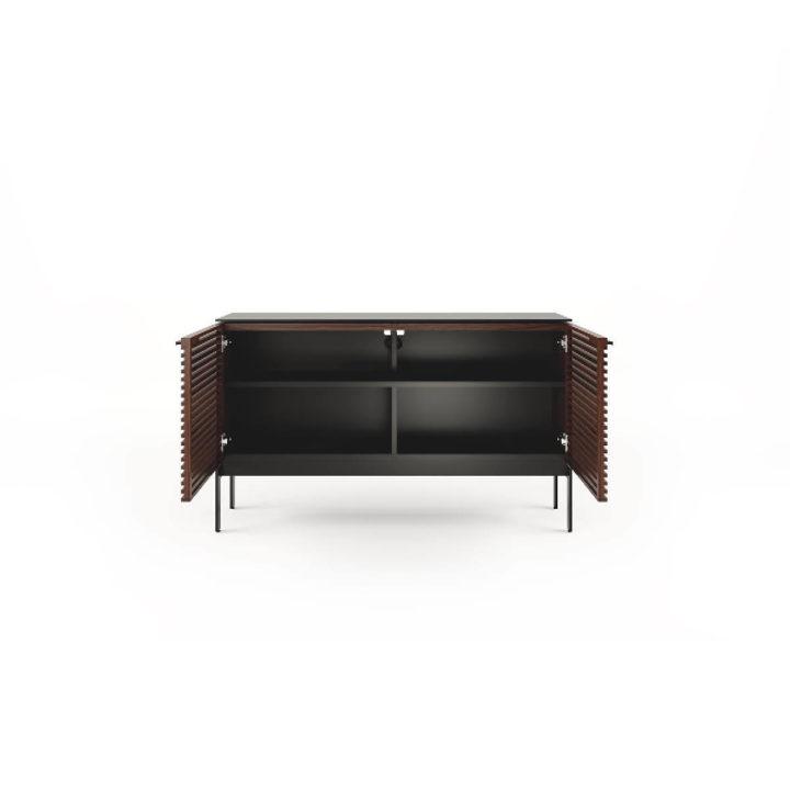 BDI Corridor SV7128 Slimline Chocolate Walnut TV Cabinet