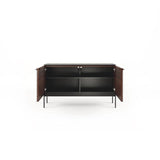 BDI Corridor SV7128 Slimline Chocolate Walnut TV Cabinet