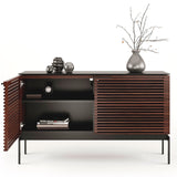 BDI Corridor SV7128 Slimline Chocolate Walnut TV Cabinet