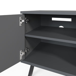 Frank Olsen Elevate Grey TV Cabinet with Mood Lighting & Intelligent Eye