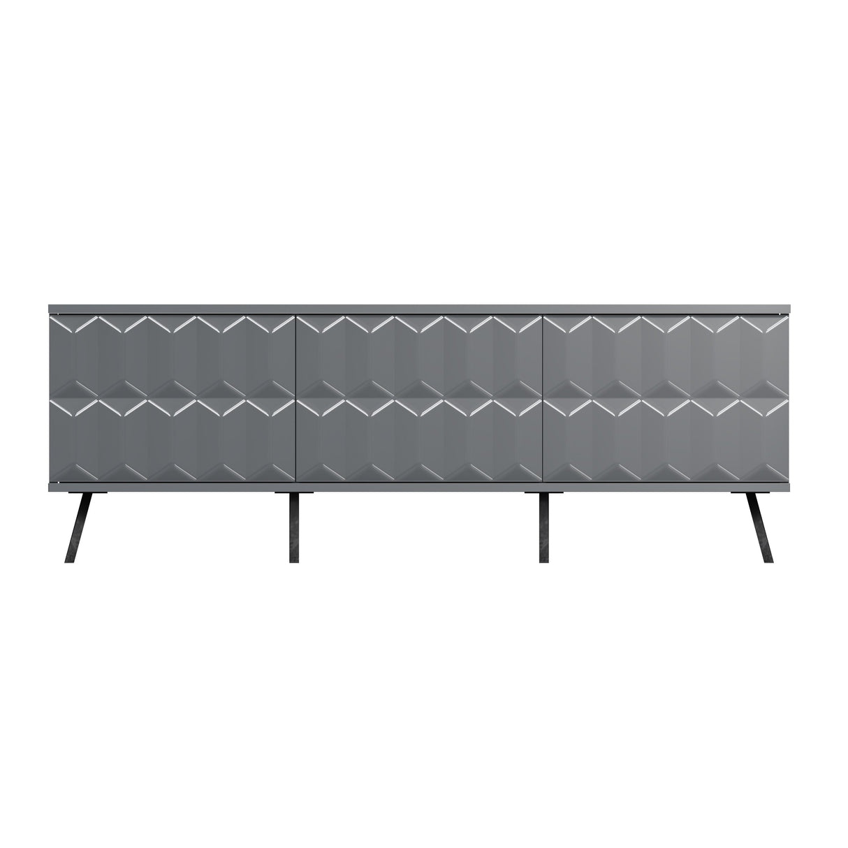 Frank Olsen Elevate Grey TV Cabinet with Mood Lighting