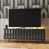Frank Olsen Elevate Grey TV Cabinet with Mood Lighting