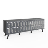 Frank Olsen Elevate Grey TV Cabinet with Mood Lighting