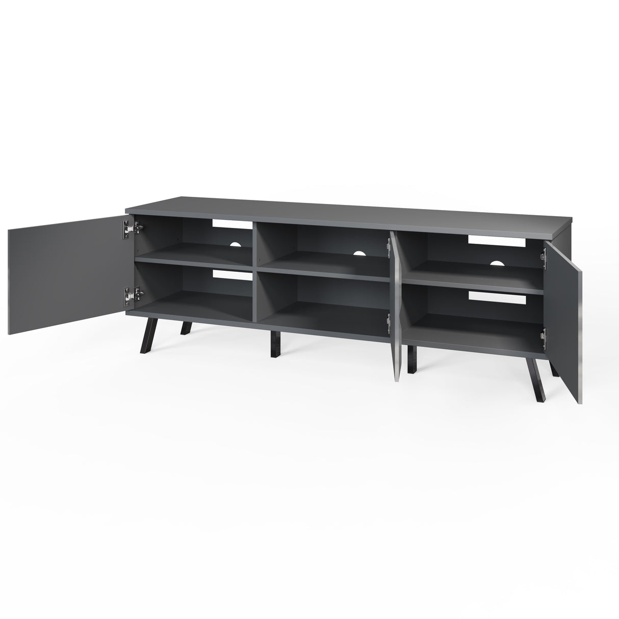 Frank Olsen Elevate Grey TV Cabinet with Mood Lighting