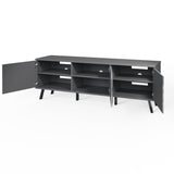 Frank Olsen Elevate Grey TV Cabinet with Mood Lighting