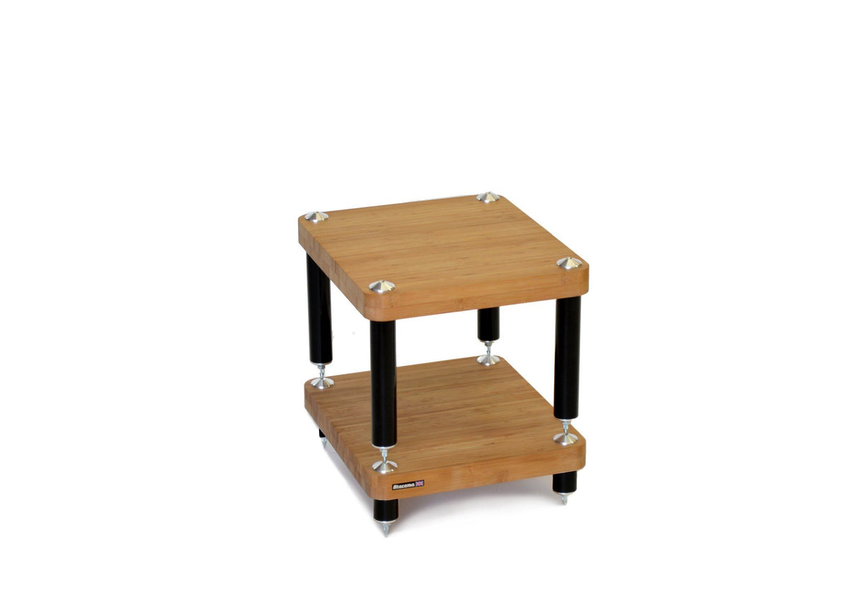 Atacama Evoque Eco 35-40 Mini Hi-Fi Rack Base Unit in Natural Finish Bamboo