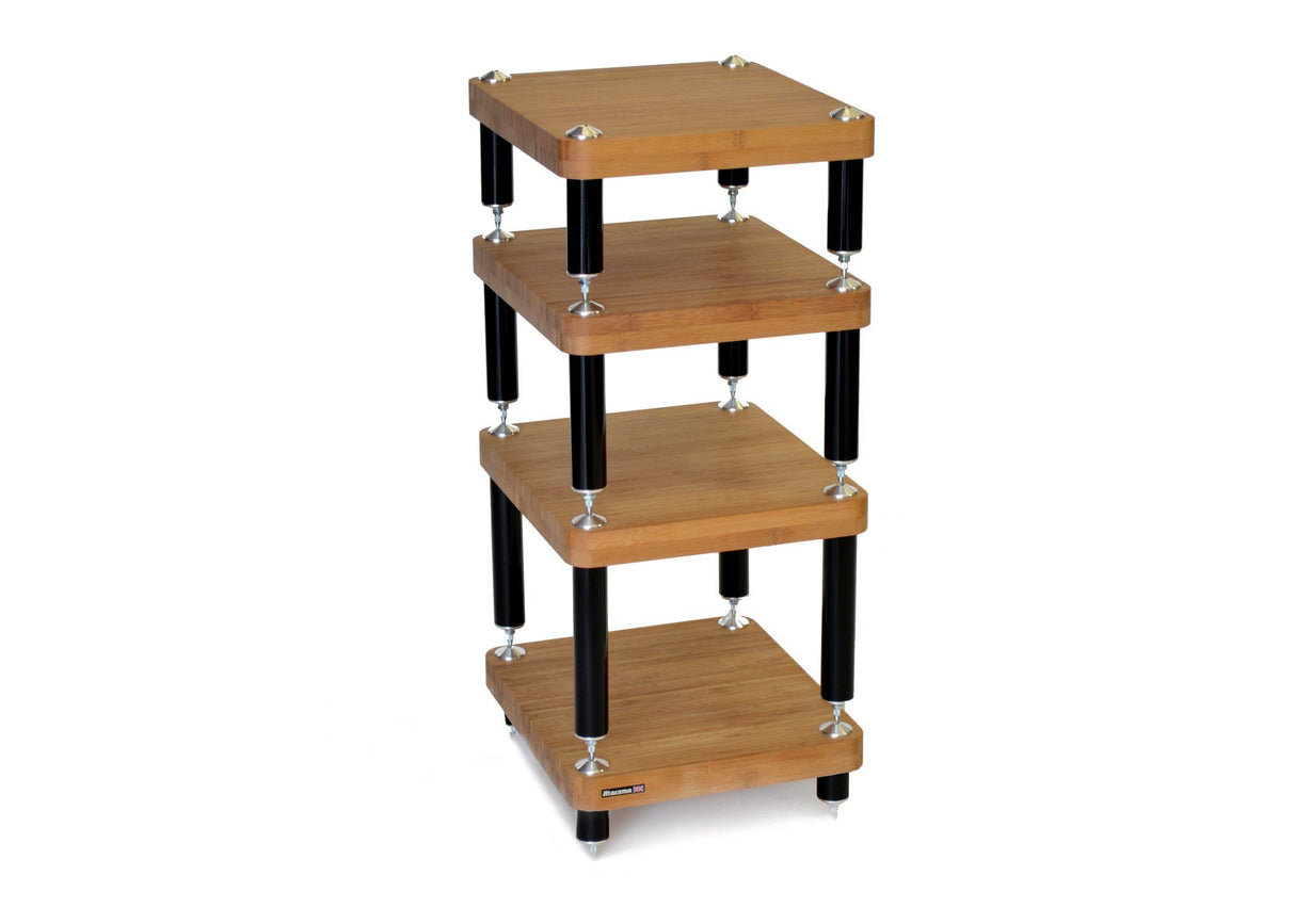 Atacama Evoque Eco 35-40 Mini Hi-Fi Rack Base Unit in Natural Finish Bamboo