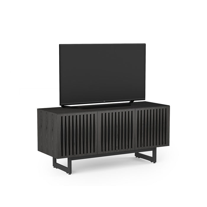 BDI Elements 8777 Tempo Charcoal Stained Ash Media Cabinet