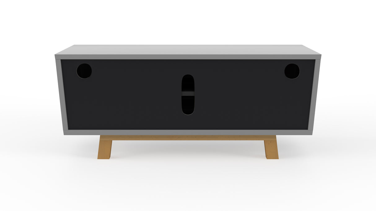 Alphason Florence Grey and Oak TV Stand (ADFL1200GRY)