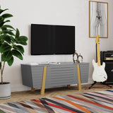 Alphason Florence Grey and Oak TV Stand (ADFL1200GRY)