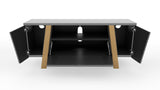 Alphason Florence Grey and Oak TV Stand (ADFL1200GRY)