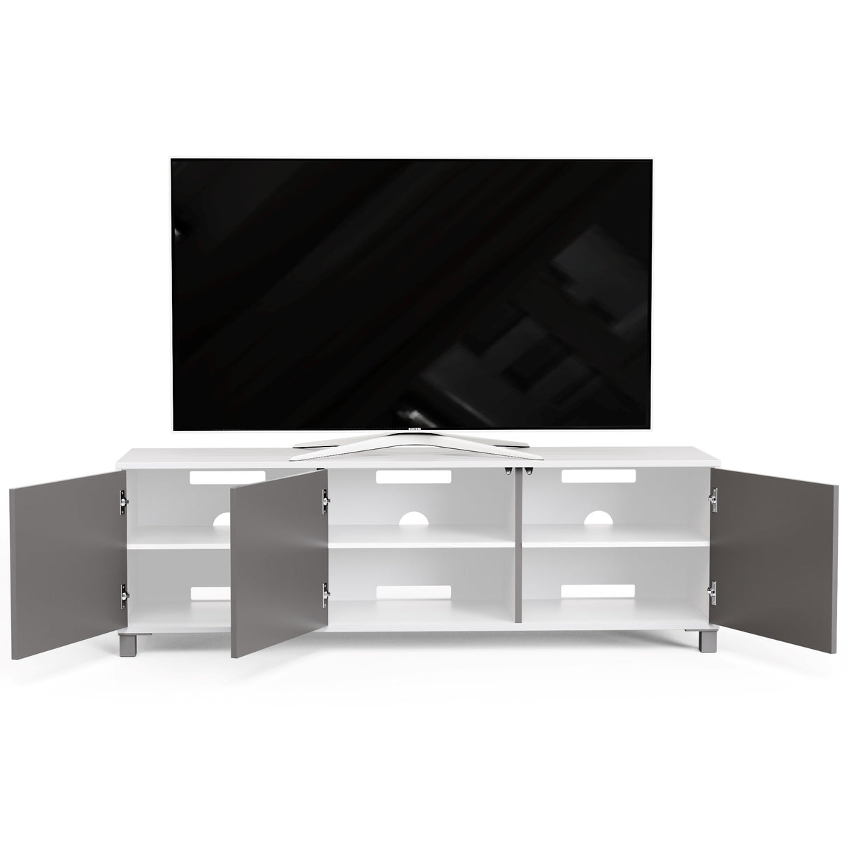 Frank Olsen LED Smart Click 1500 TV Cabinet White & Grey