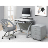Jual Helsinki Curved Executive Chair in Grey (PC606 OFFICE CHAIR GREY)