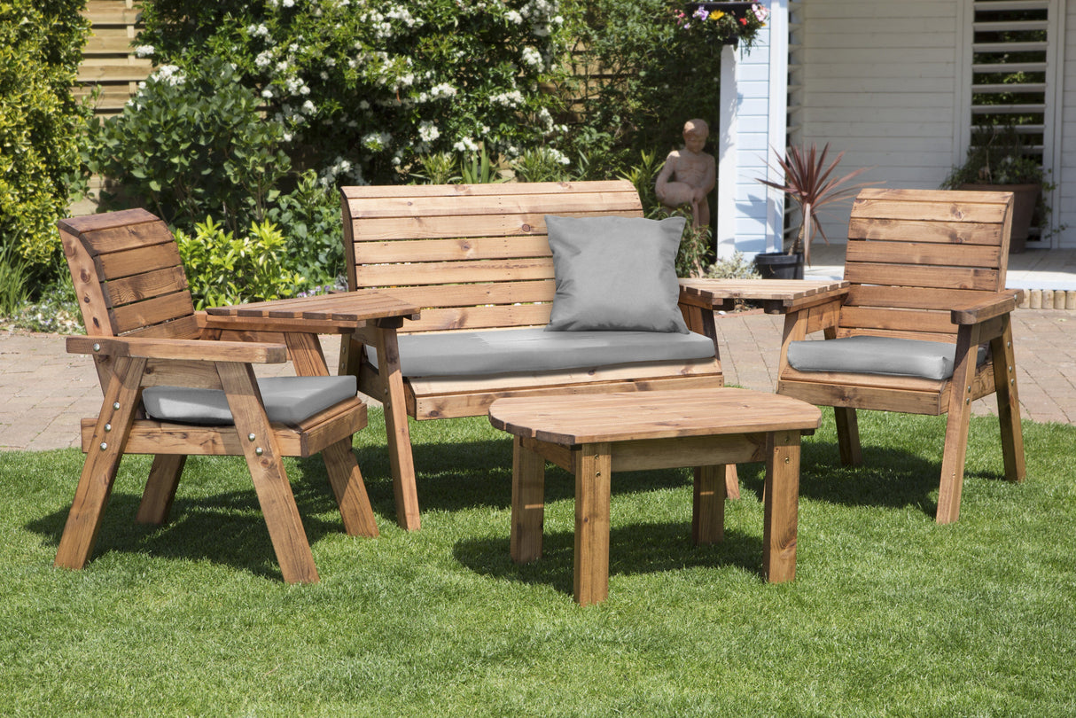 Charles Taylor Four Seater Multi Set with Traditional Coffee Table (HB07)
