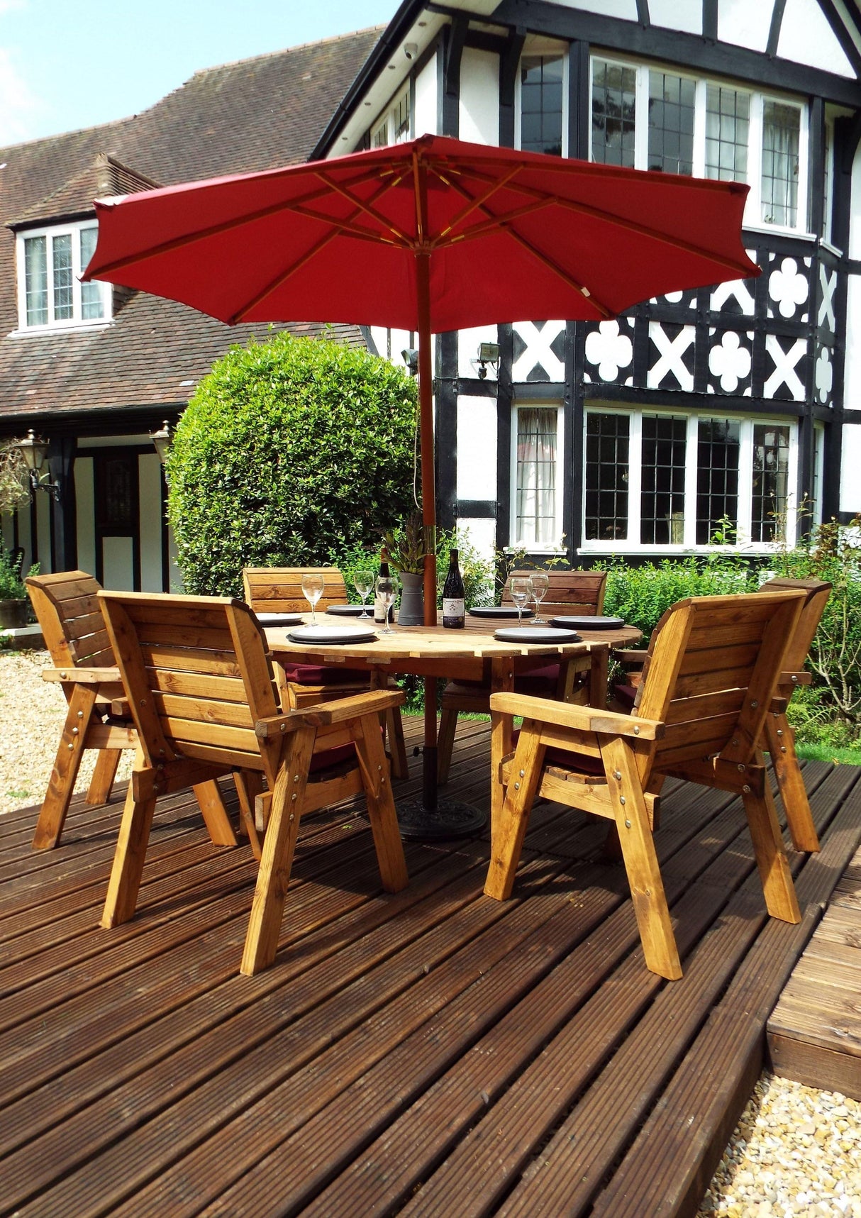 Charles Taylor Six Seater Circular Table Set (HB10)