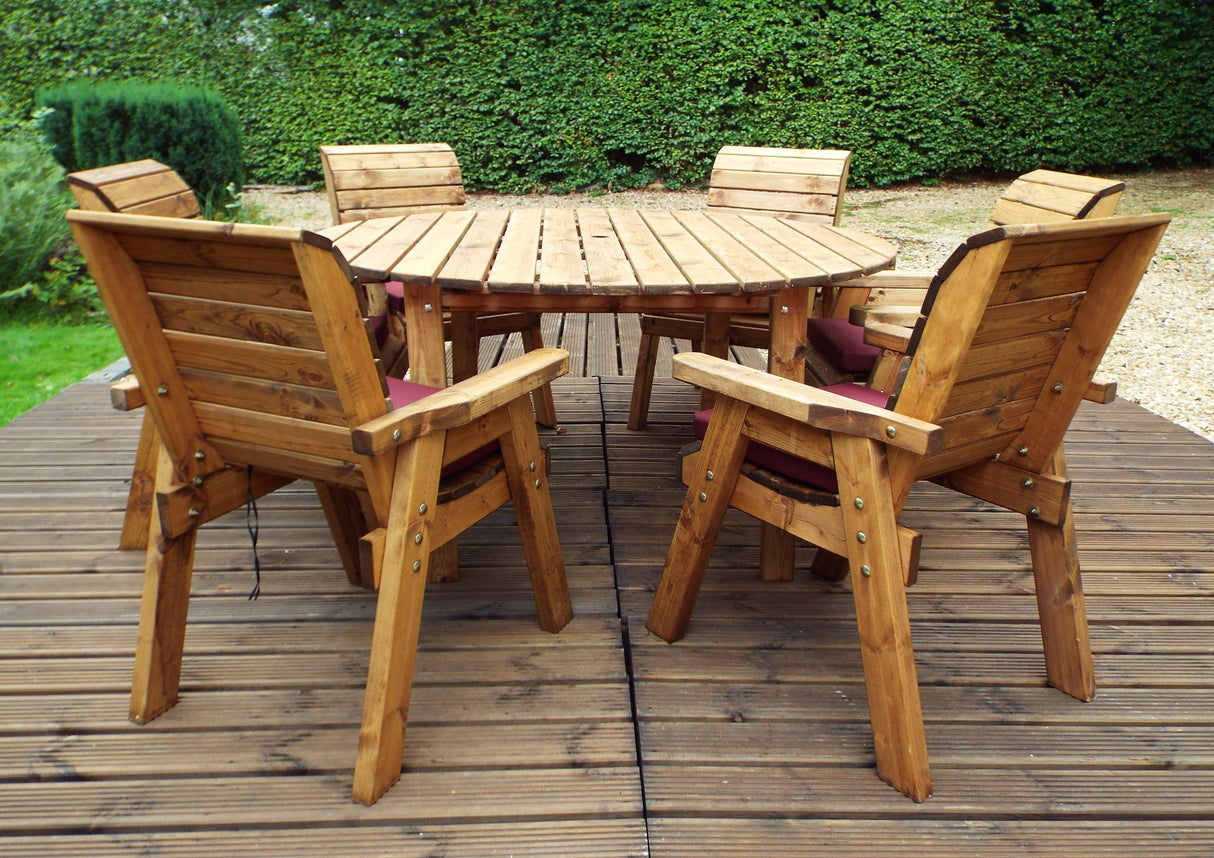 Charles Taylor Six Seater Circular Table Set (HB10)