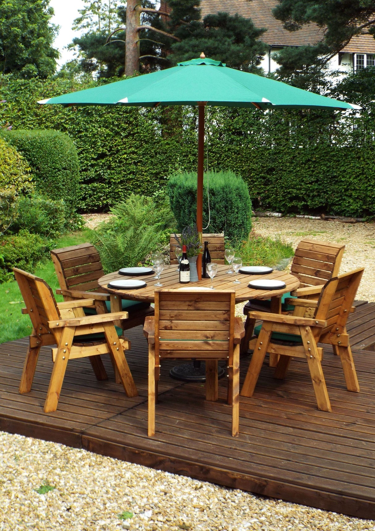 Charles Taylor Six Seater Circular Table Set (HB10)