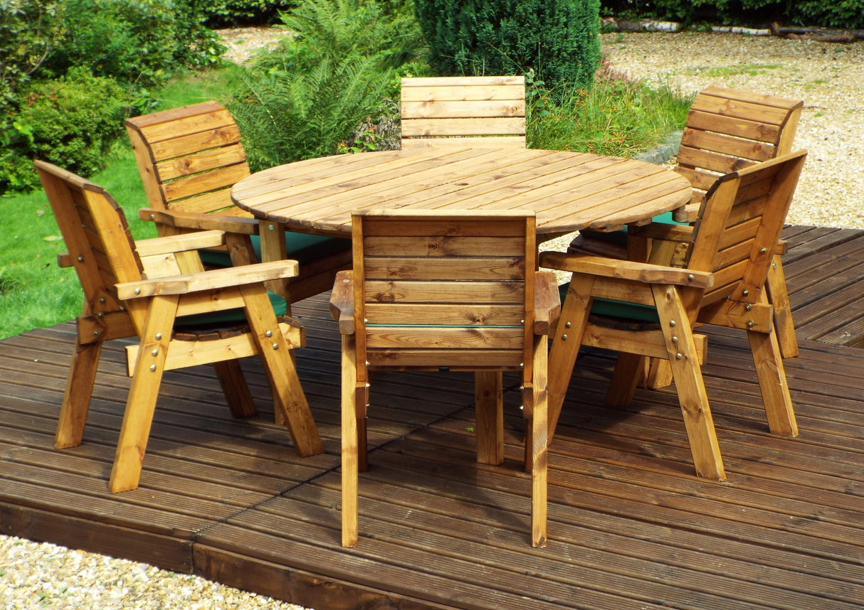 Charles Taylor Six Seater Circular Table Set (HB10)