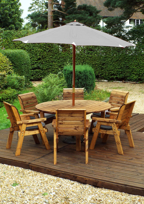 Charles Taylor Six Seater Circular Table Set (HB10)