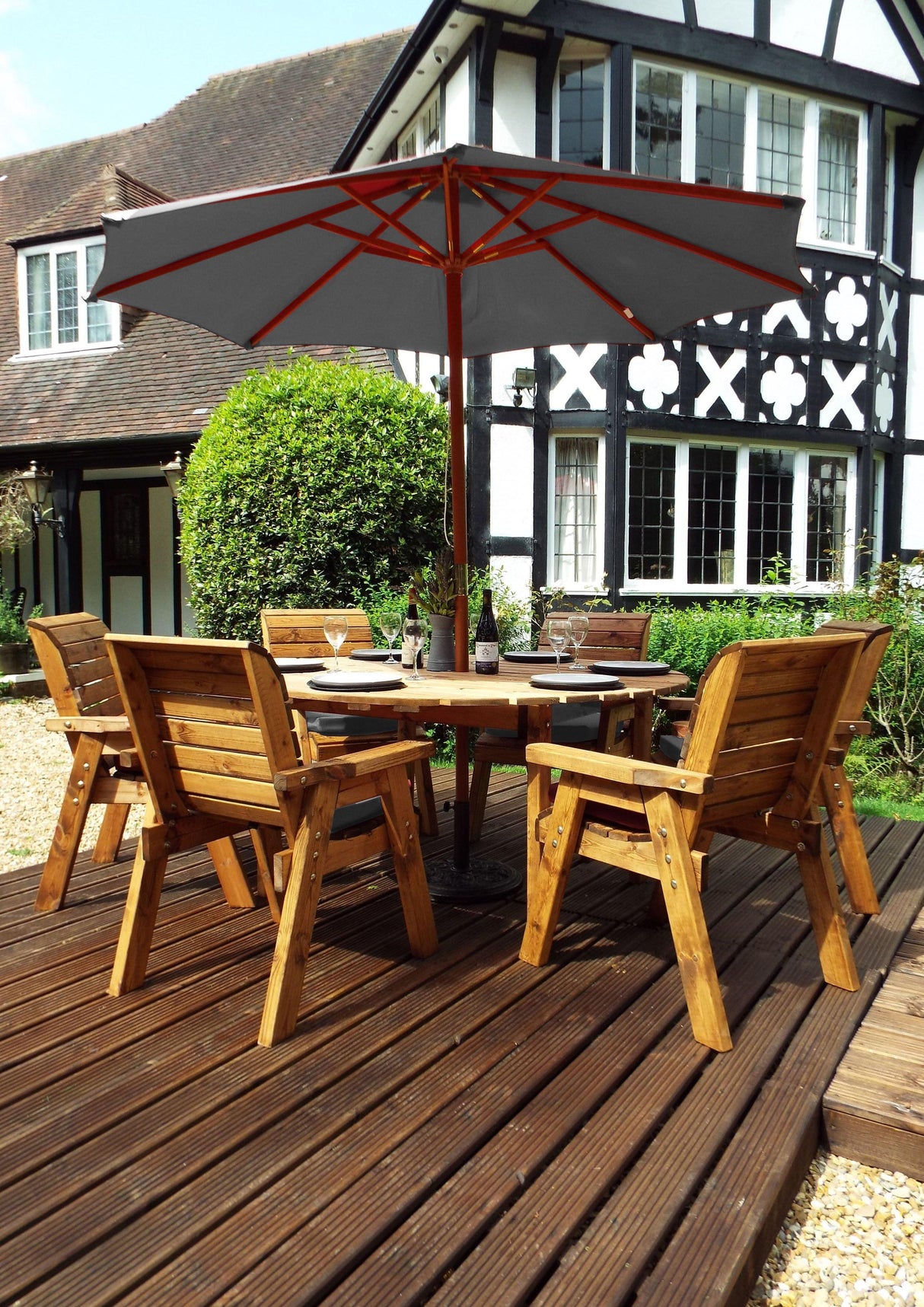 Charles Taylor Six Seater Circular Table Set (HB10)