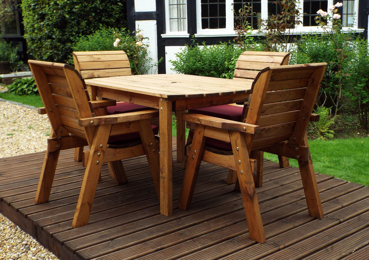 Charles Taylor Four Seater Rectangular Table Set (HB12)
