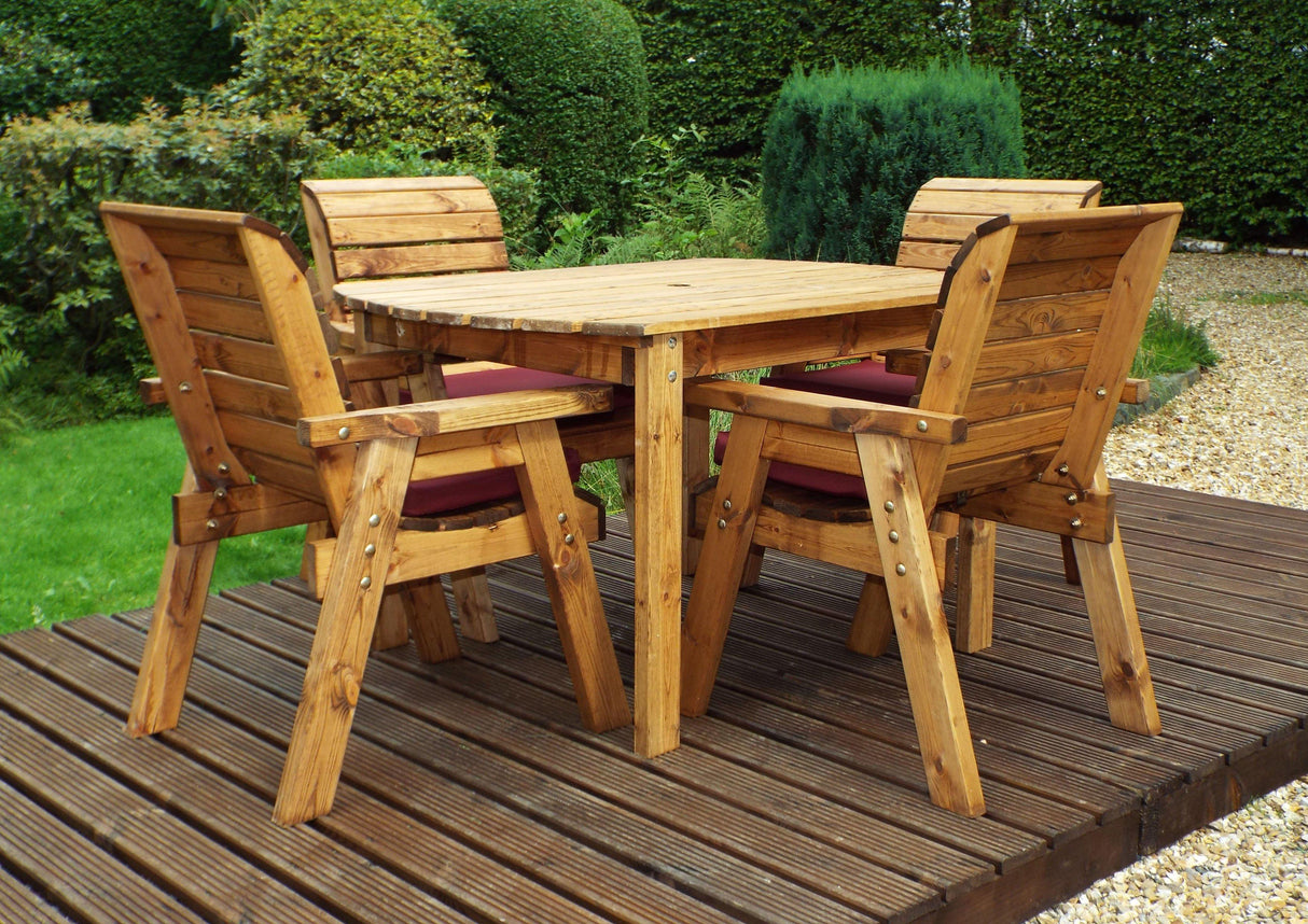 Charles Taylor Four Seater Rectangular Table Set (HB12)