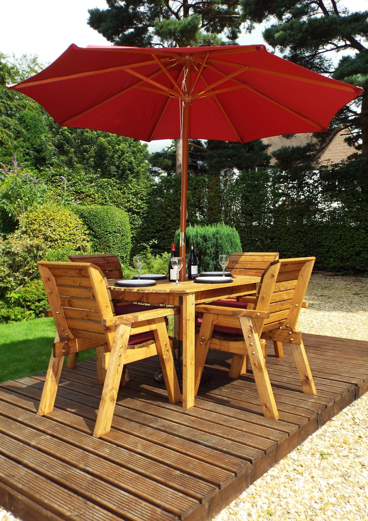 Charles Taylor Four Seater Rectangular Table Set (HB12)