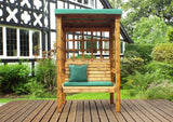 Charles Taylor Bramham Two Seater Arbour in Green (HB135G Set)