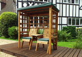 Charles Taylor Henley Twin Seat Arbour in Green (HB148G Set)