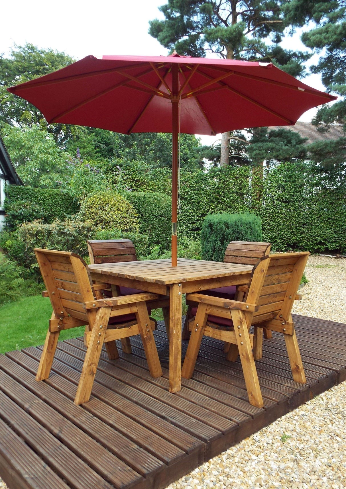 Charles Taylor Four Seater Square Table Set (HB57)