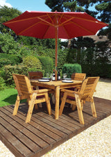 Charles Taylor Four Seater Square Table Set (HB57)