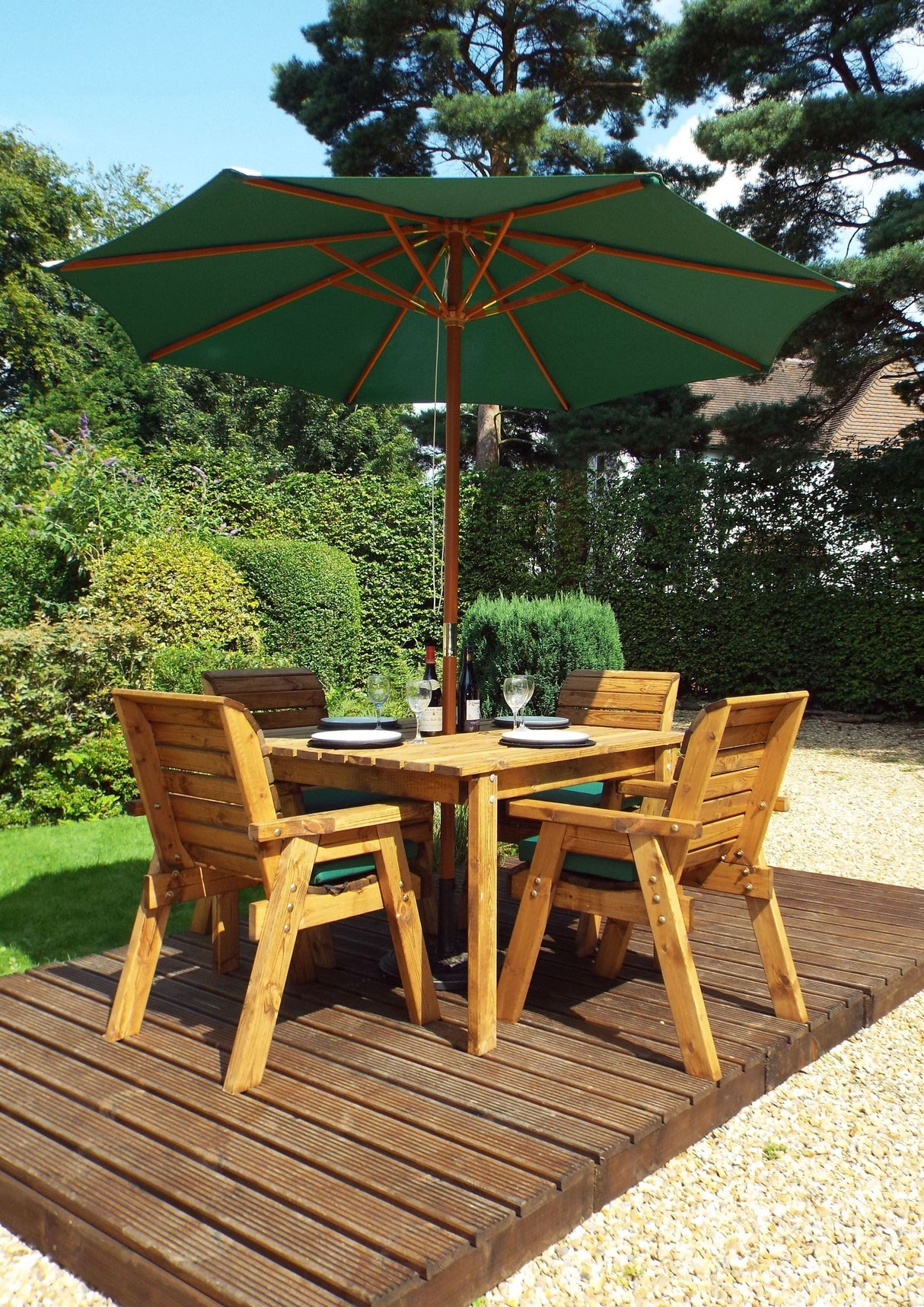 Charles Taylor Four Seater Square Table Set (HB57)