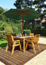 Charles Taylor Four Seater Square Table Set (HB57)