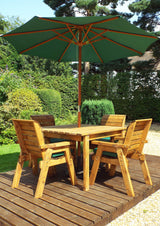 Charles Taylor Four Seater Square Table Set (HB57)