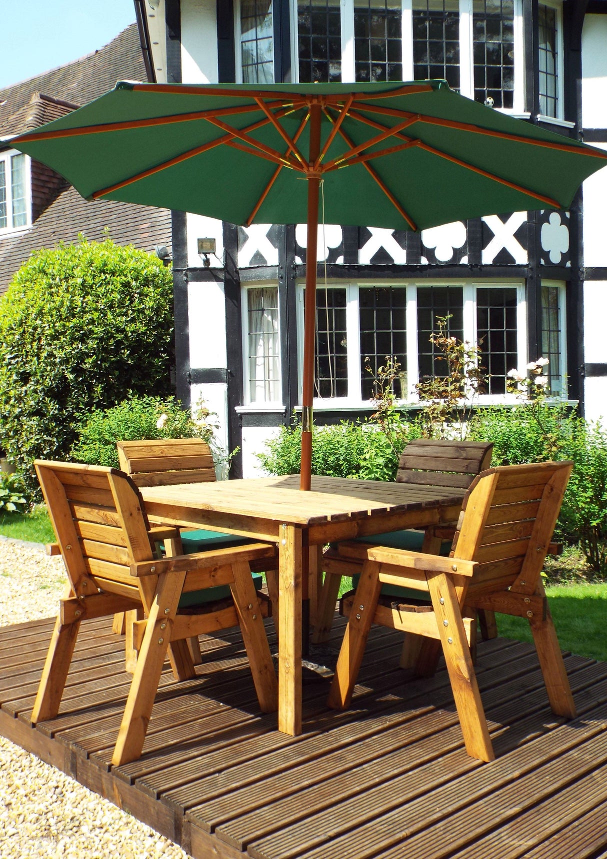 Charles Taylor Four Seater Square Table Set (HB57)