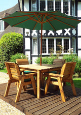 Charles Taylor Four Seater Square Table Set (HB57)