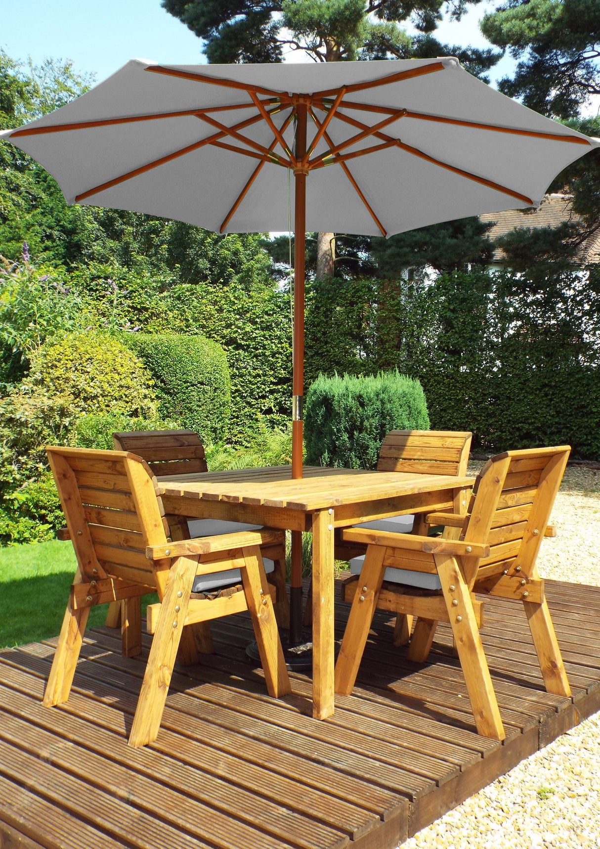 Charles Taylor Four Seater Square Table Set (HB57)